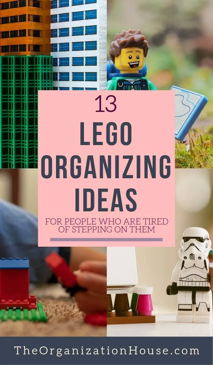 13 LEGO Organizing Ideas for People Who are Tired of Stepping on Them - TheOrganizationHouse.com