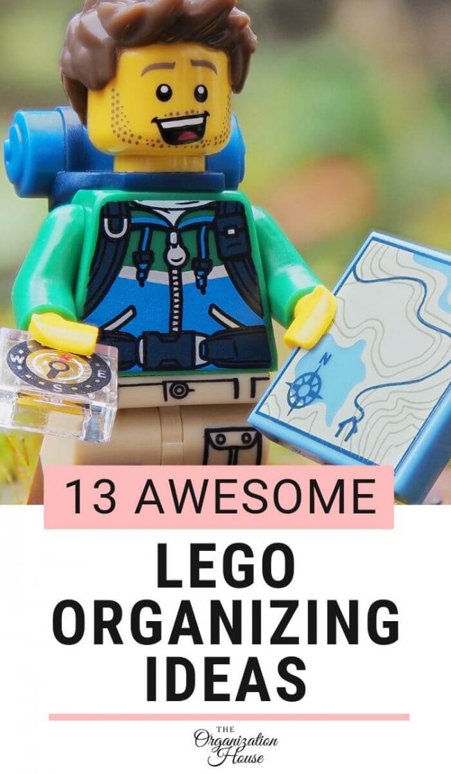 organizing lego bricks