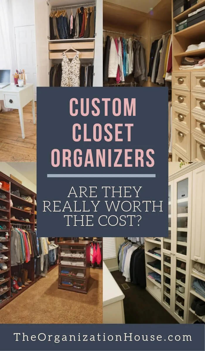 Custom Closet Organizers - Are they worth the price - TheOrganizationHouse.com