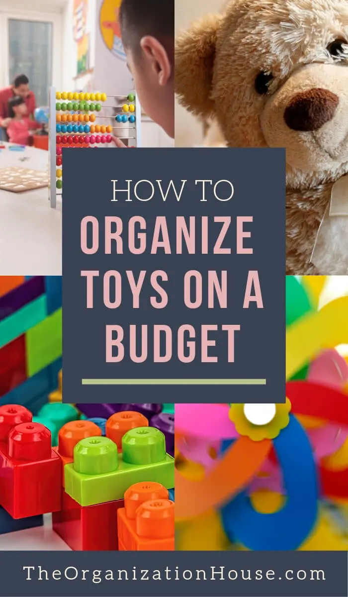 How to Organize Toys on a Budget - TheOrganizationHouse.com #organizing #toys #storage