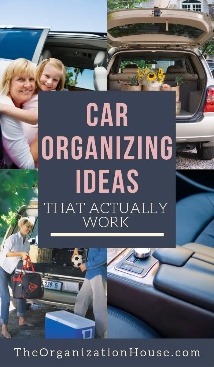 How to Organize Your Car - Tips That Help Keep Your Car Clean - TheOrganizationHouse.com