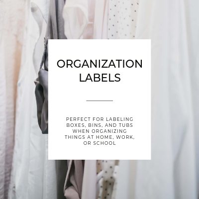 ORGANIZATION LABELS