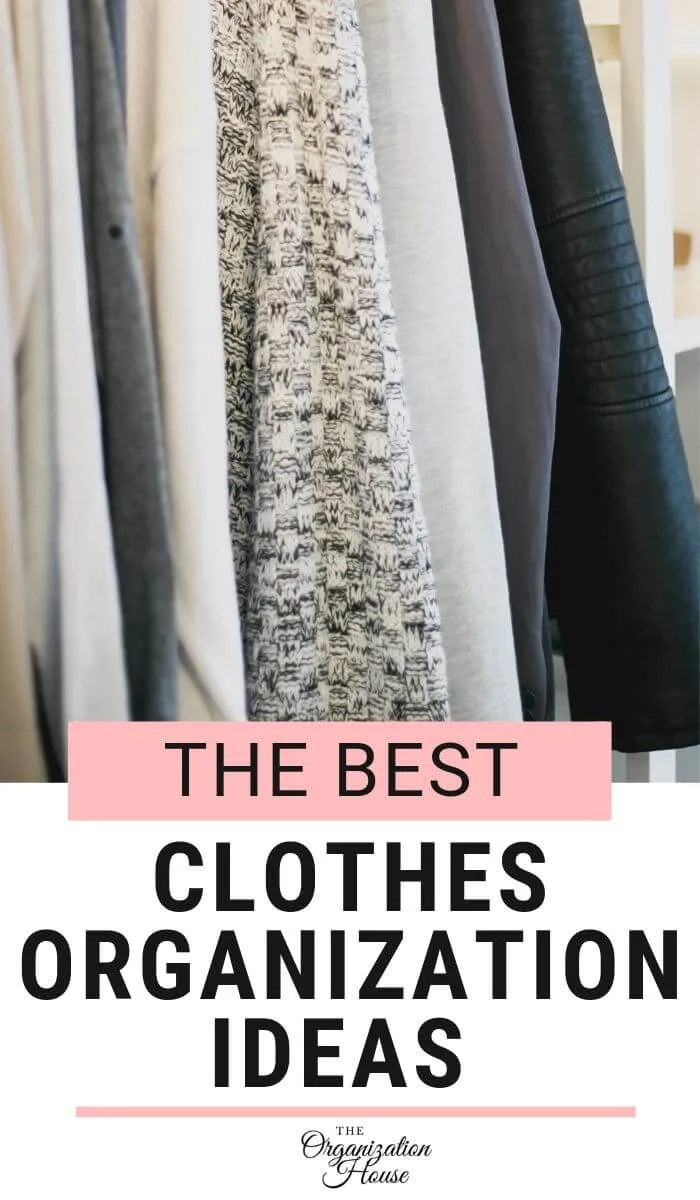 The Best Clothes Organization Ideas for People with a lot of Clothes - TheOrganizationHouse.com