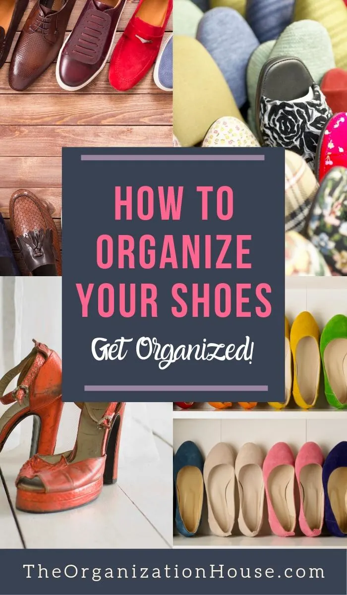 How to Organize Shoes in the Closet - TheOrganizationHouse.com