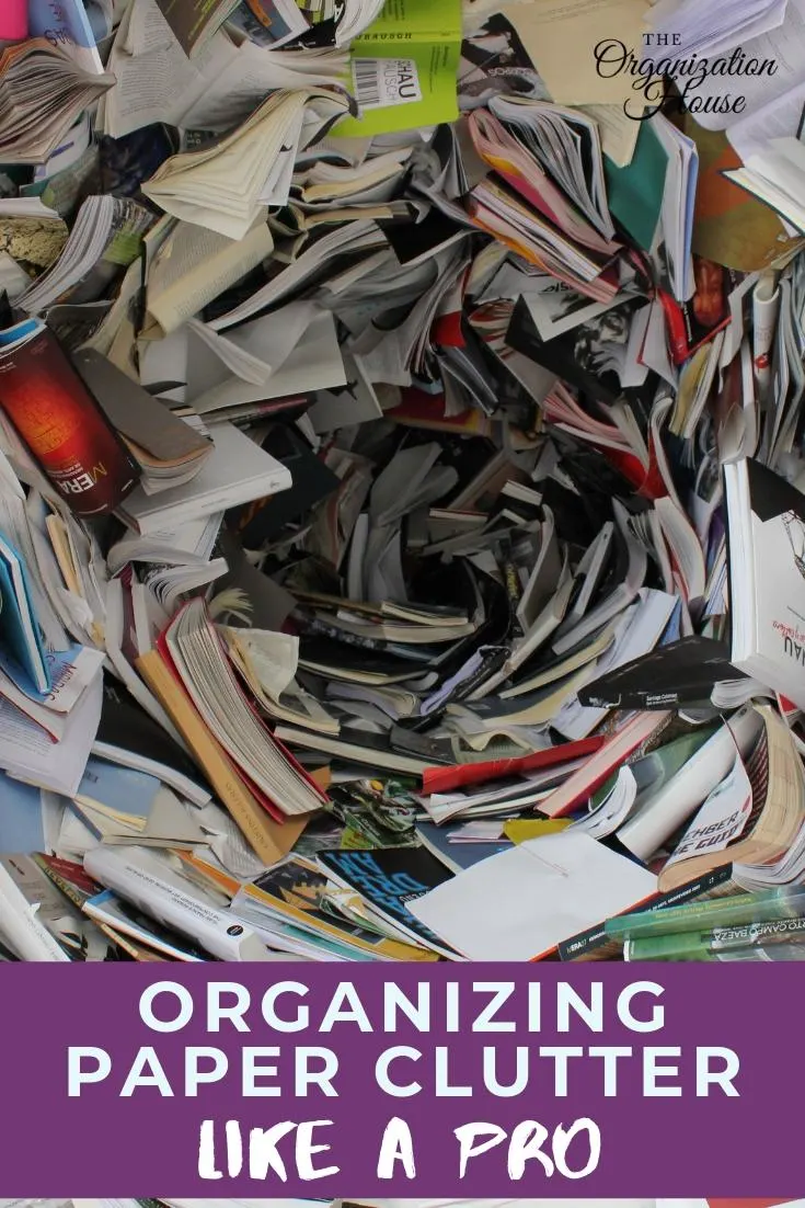 Organizing Paper Clutter Like a Pro - How to Keep Papers Organized and Your Home Neater  - TheOrganizationHouse.com