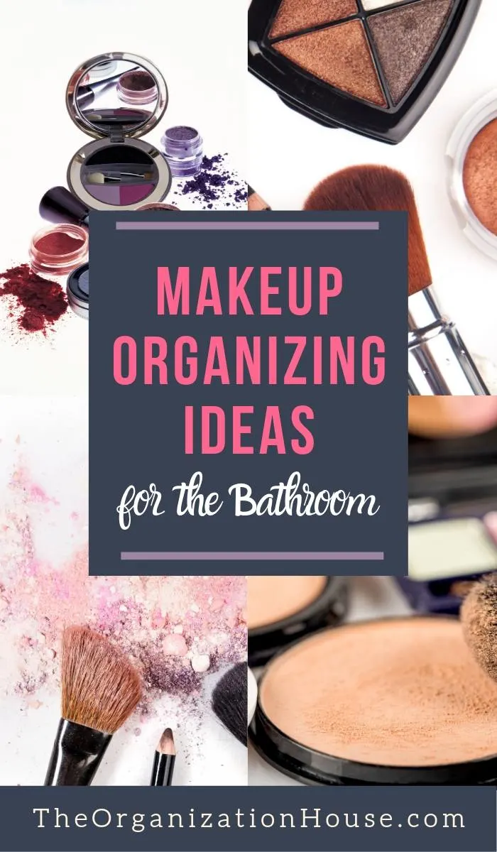 Makeup Organizing Ideas for the Bathroom - TheOrganizationHouse.com
