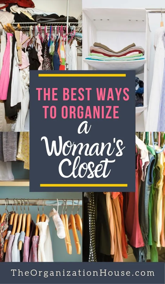 Closet Organization in 7 Steps - une femme d'un certain âge