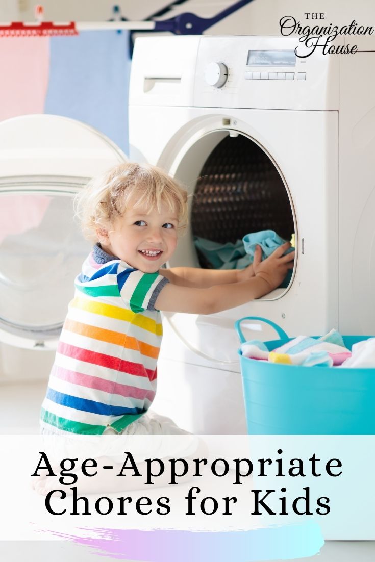 The Best Age-Appropriate Chores for Kids - Chores by Age - TheOrganizationHouse.com