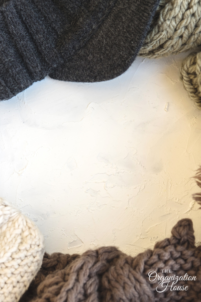Organizing Winter Hats, Gloves, and Scarves
