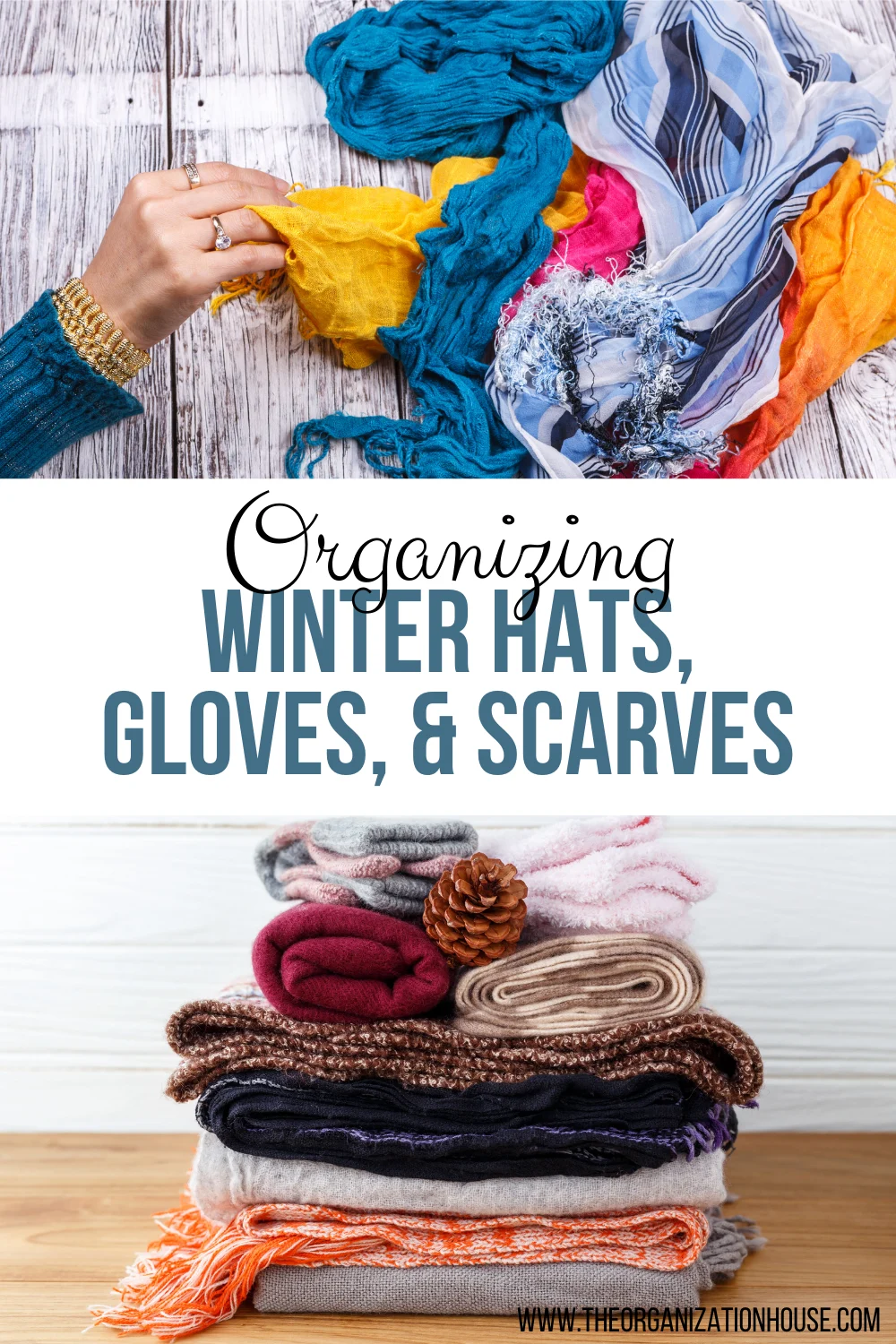 Organizing Winter Hats, Gloves, and Scarves