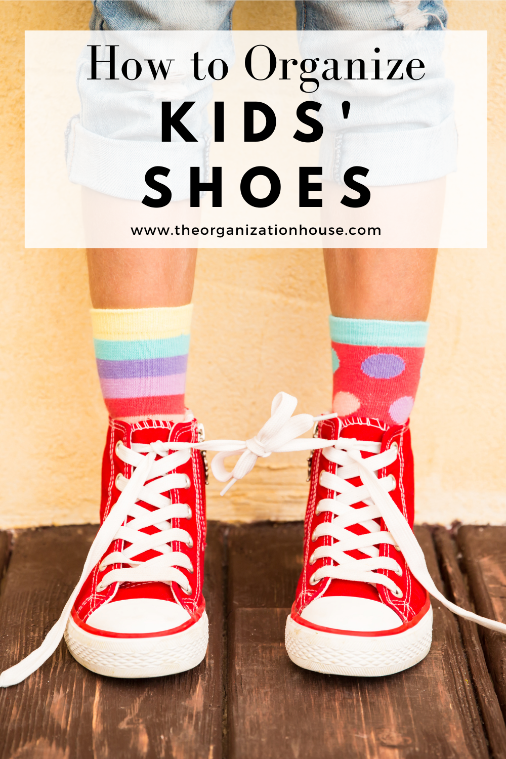 How to Organize Kids' Shoes