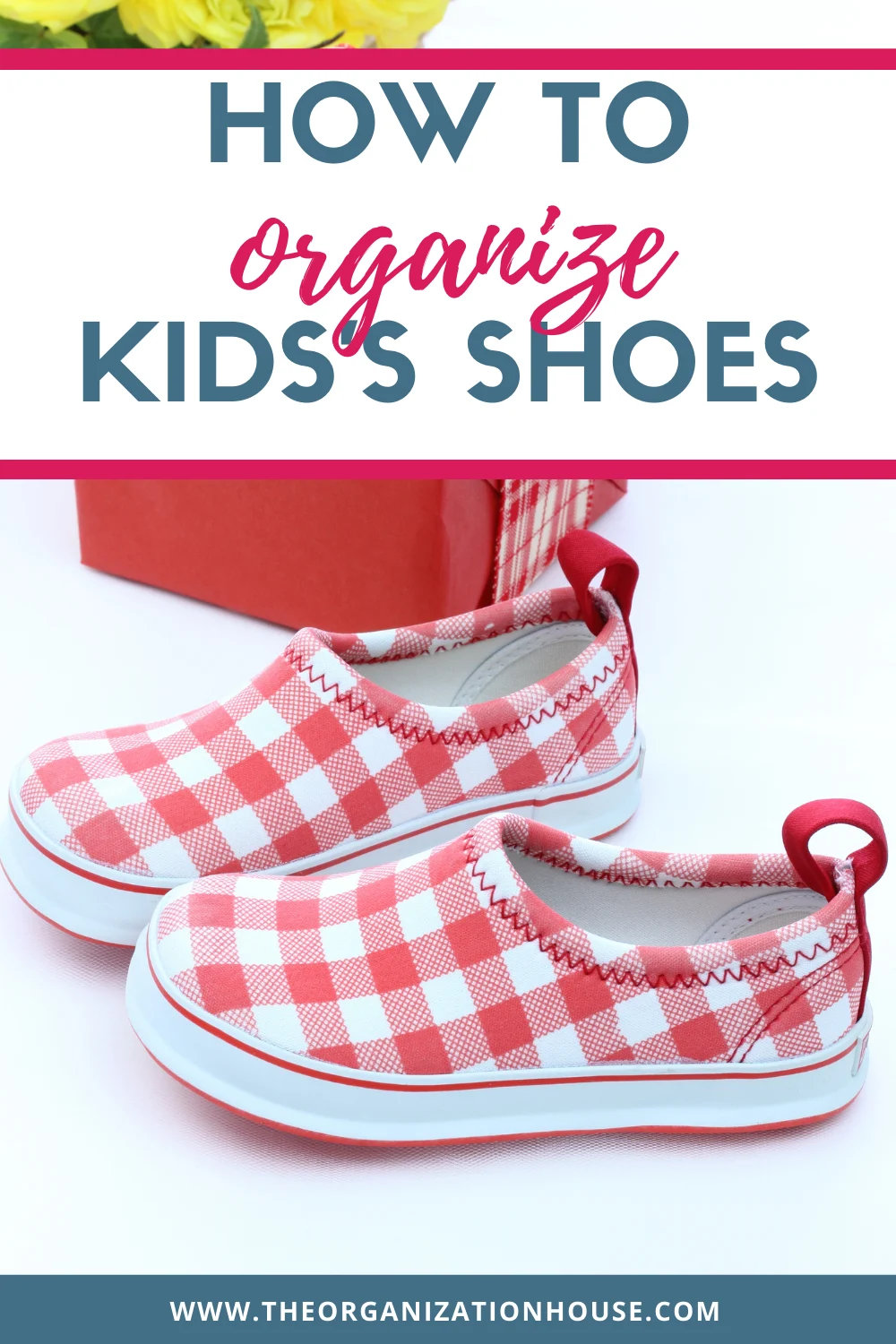 How to Organize Kids' Shoes