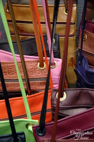 Purse organization online hacks