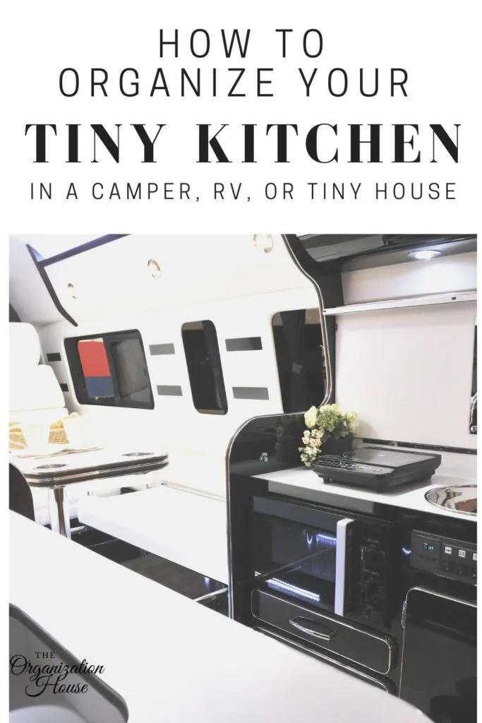 How to Organize Your Tiny Kitchen in an RV Camper or Tiny House