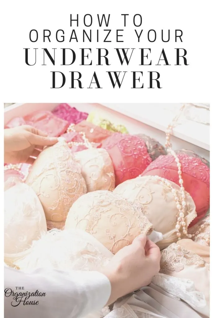 Tips for organising your underwear drawers