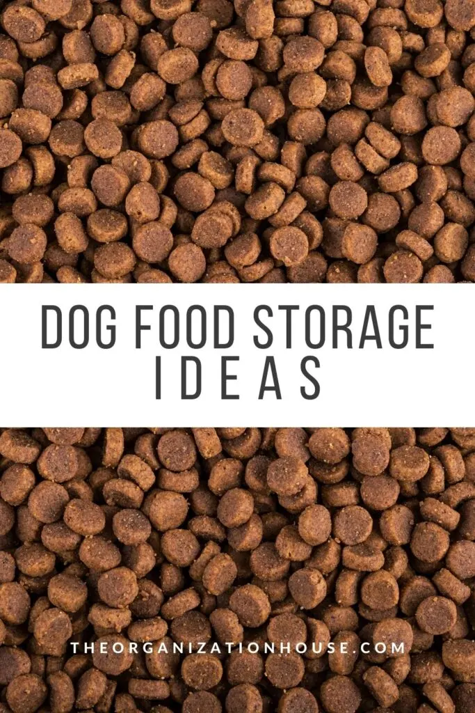 Dog Food Storage Ideas