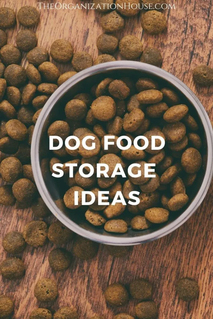 Dog Food Storage Ideas