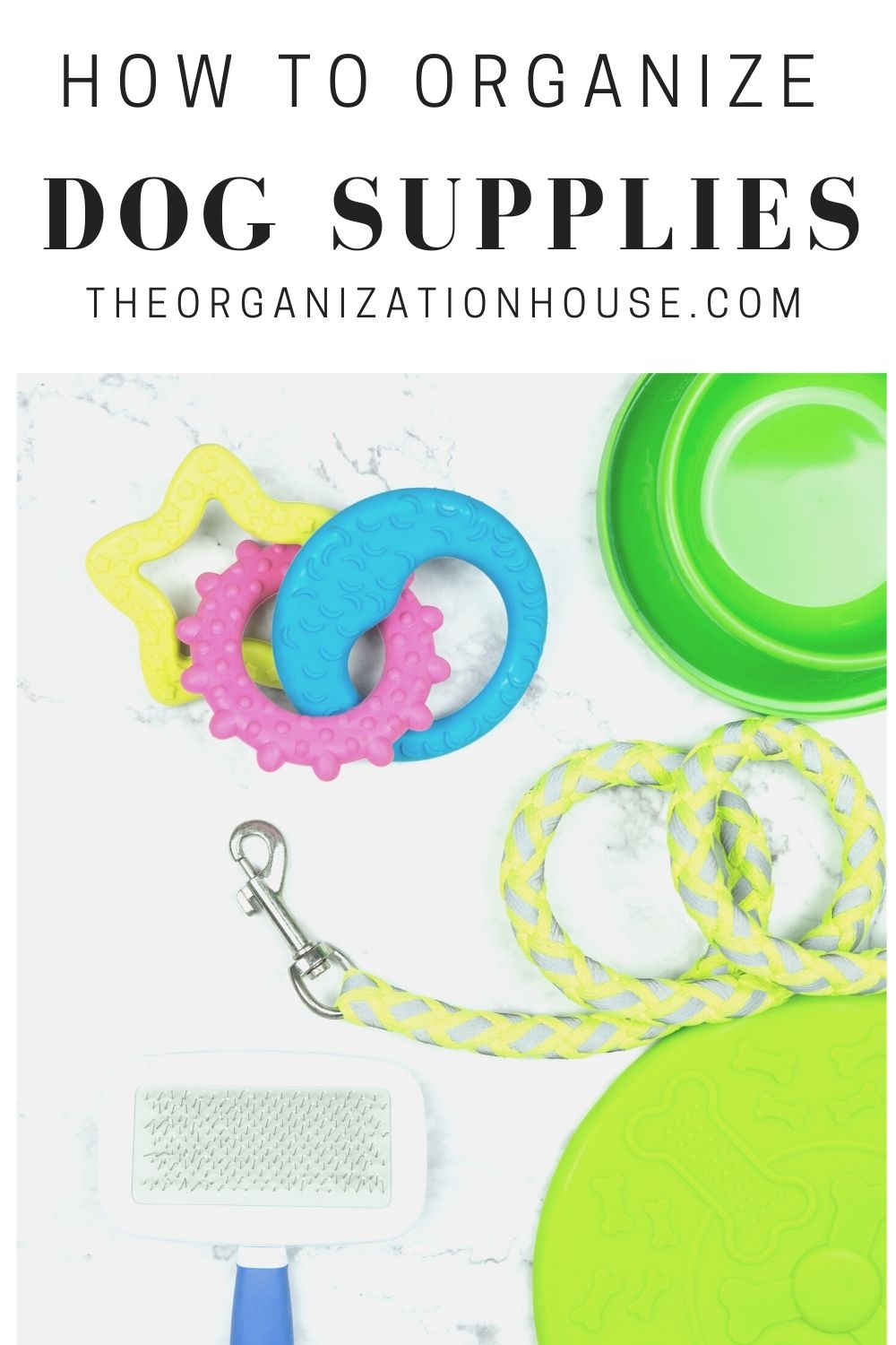 How to Organize Dog Supplies The Organization House