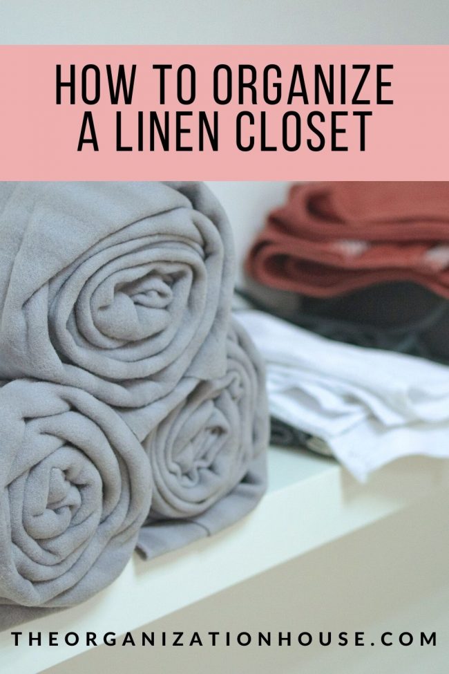 How to Organize a Linen Closet - The Organization House