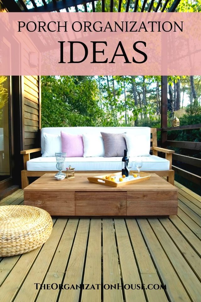 Porch Organization Ideas - The Organization House