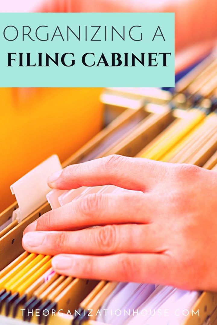 Organize a Filing The Organization House