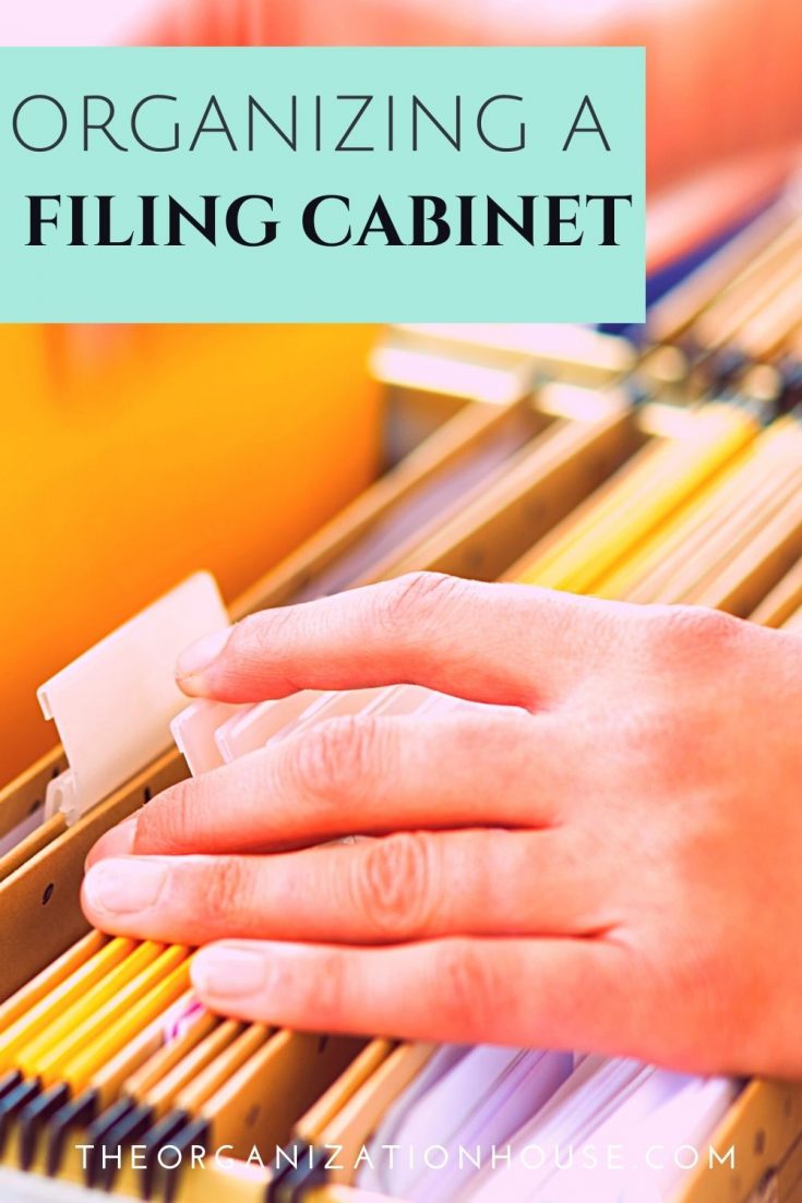 Organize a Filing The Organization House