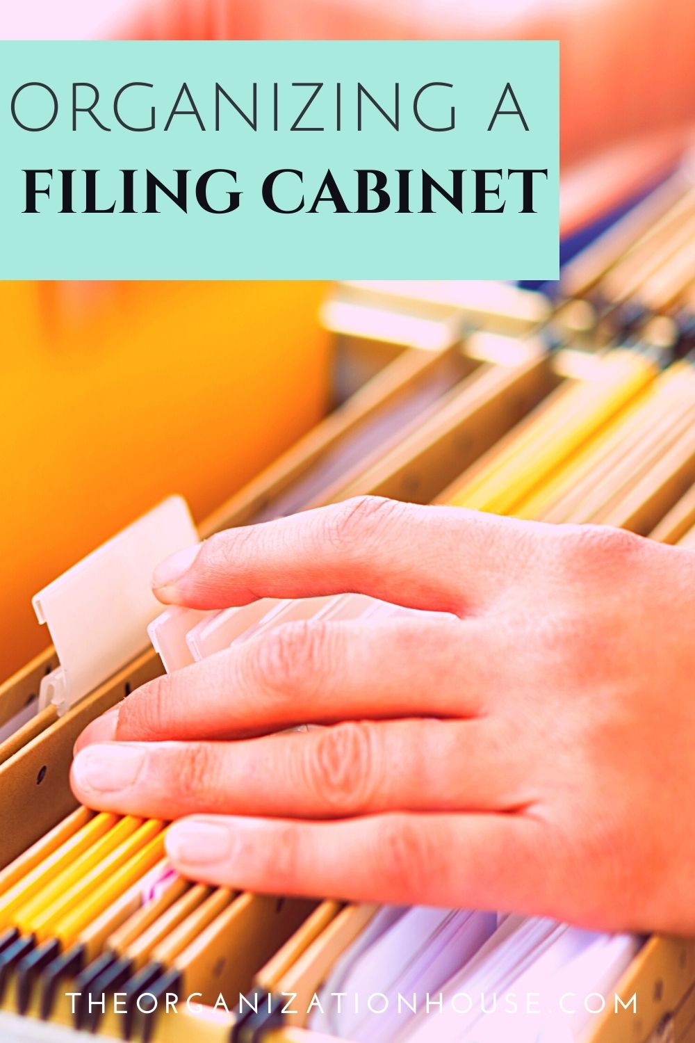 Organize a Filing The Organization House