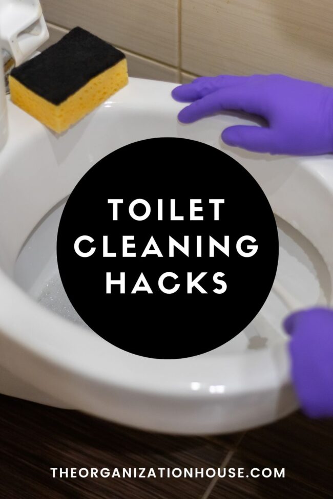 Toilet Cleaning Hacks The Organization House