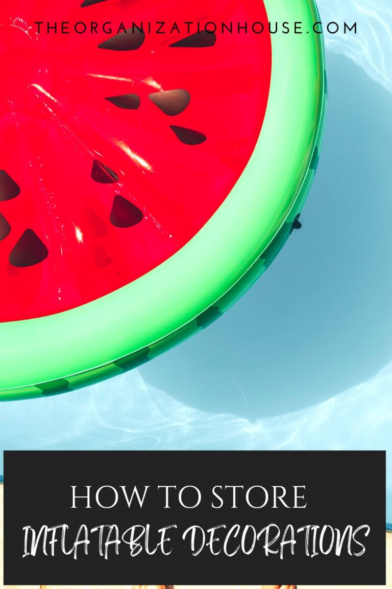 How to Store Inflatable Decorations The Organization House