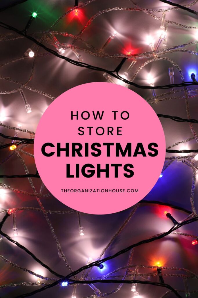 How to Store Christmas Lights