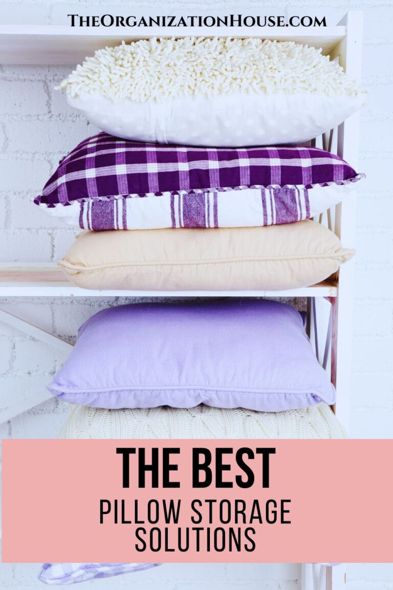 The Best Pillow Storage Solutions The Organization House