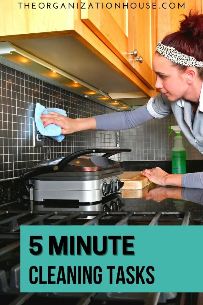 5 Minute Cleaning Tasks