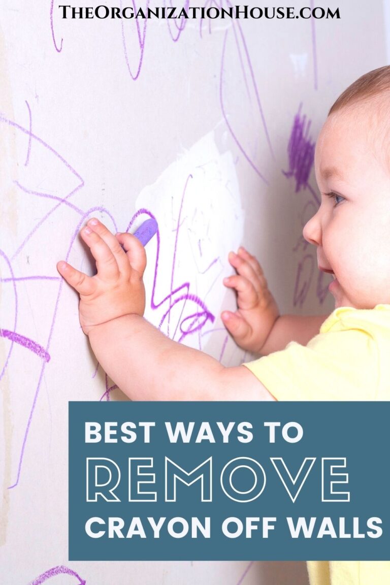 The Best Ways to Remove Crayon Off Walls