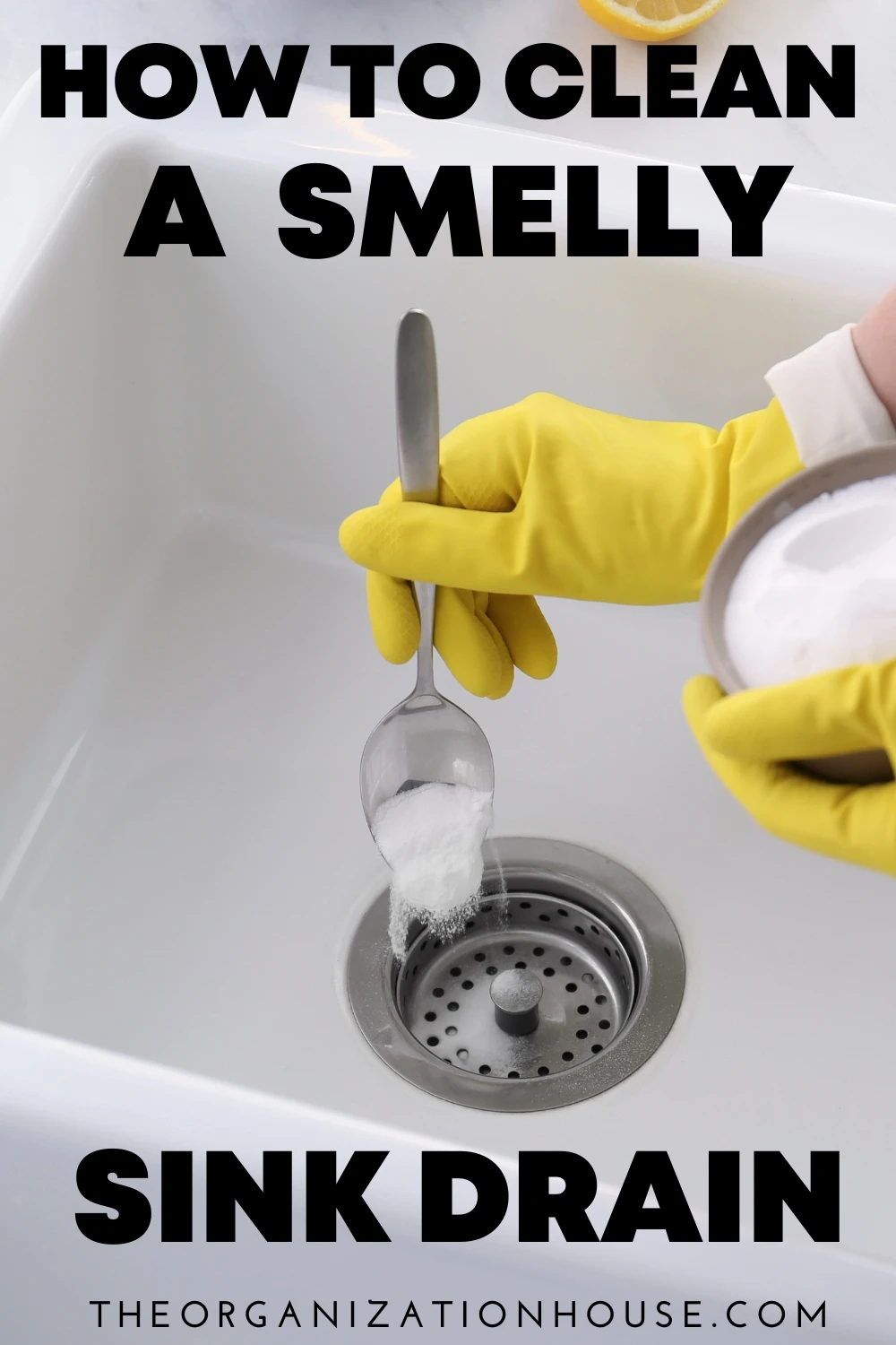 How to Clean a Smelly Sink Drain