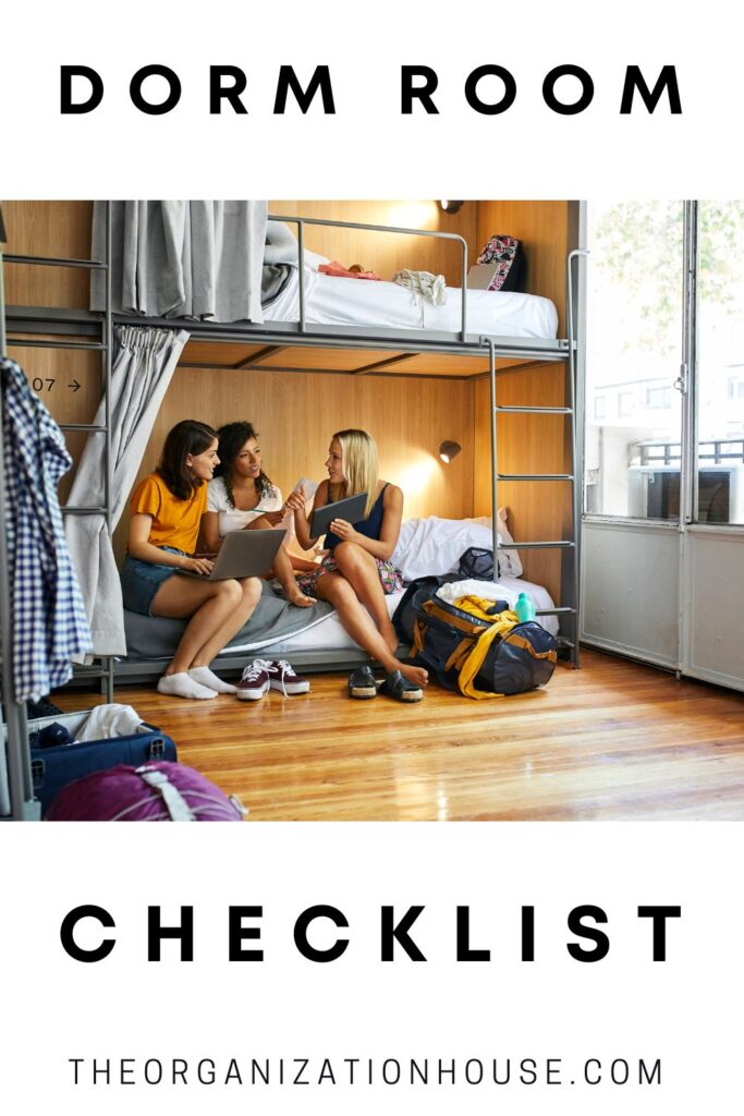Dorm Room Checklist