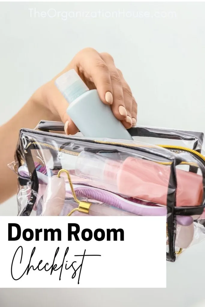 Dorm Room Checklist