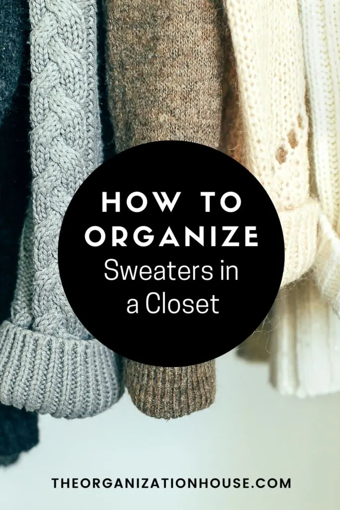 How to Organize Sweaters in a Closet