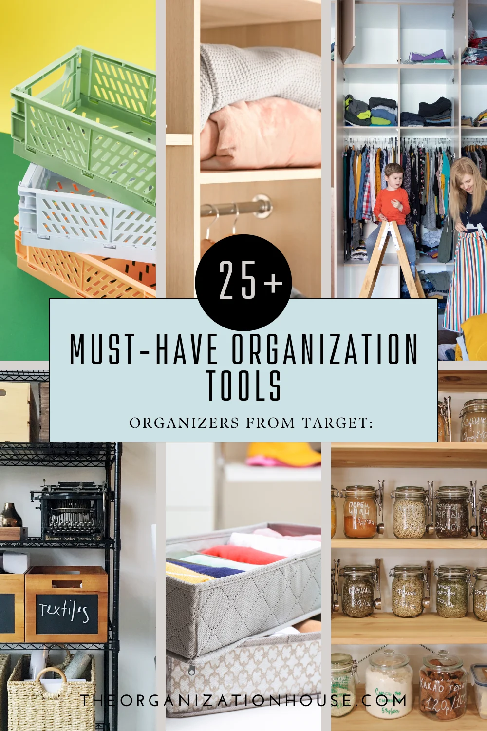 Organizers from Target:  25+ Must-Have Organization Tools